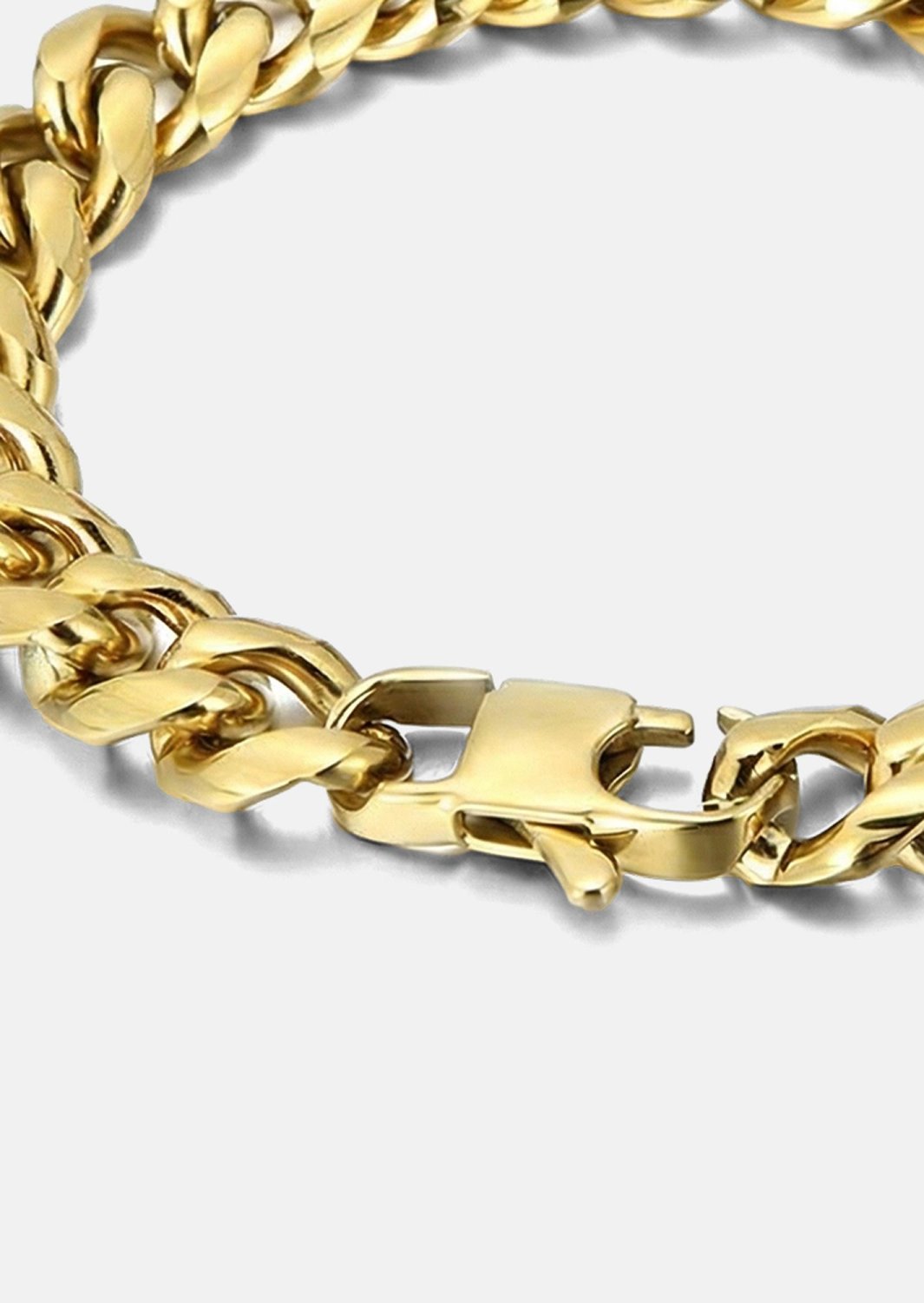 Pulsera Titan Link - 18k Chapada en oro