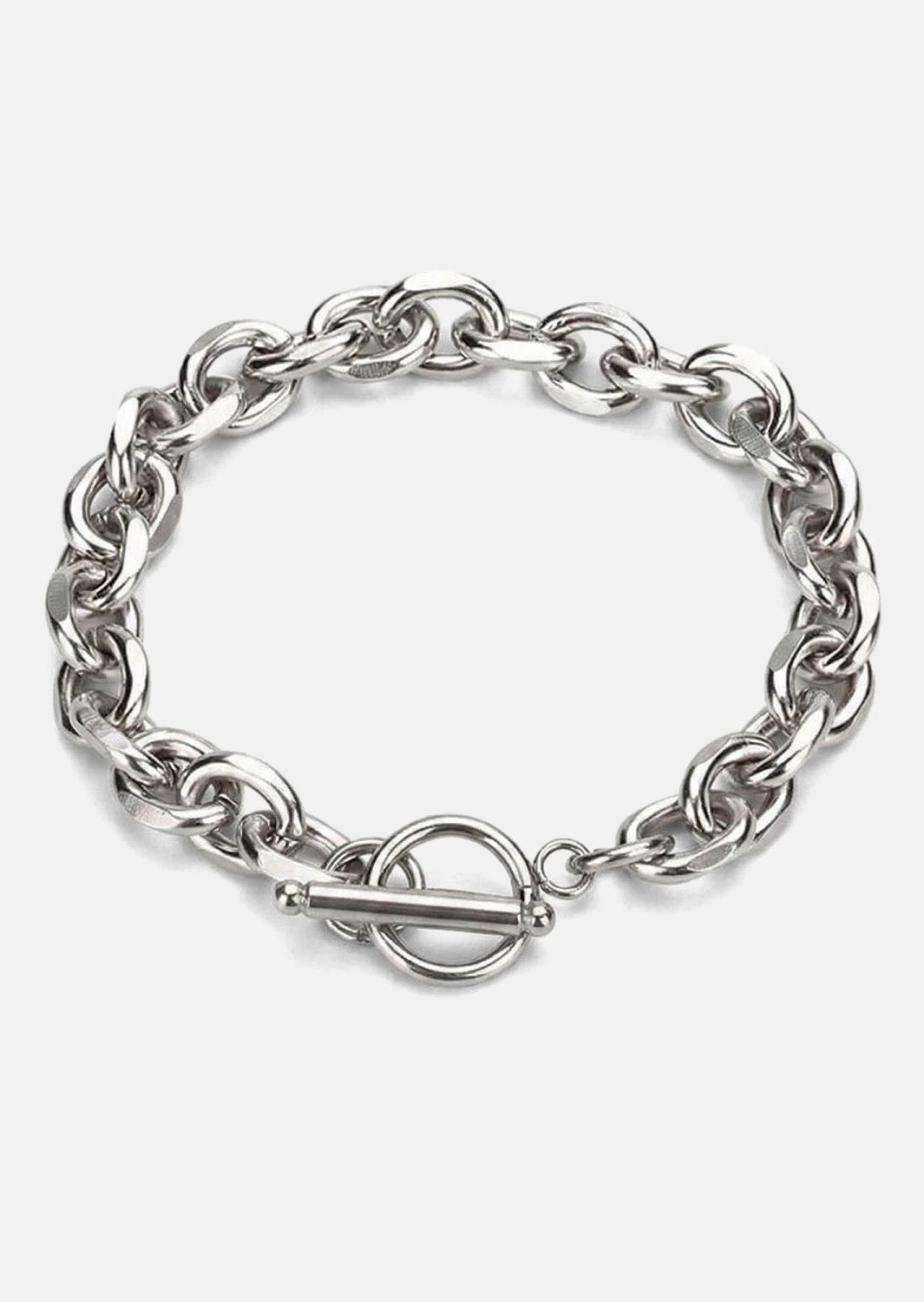 Pulsera Soren Clasp - Chapada en plata