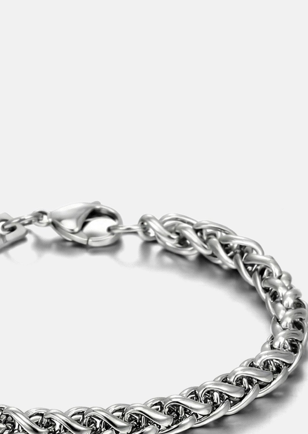 Pulsera Zephan Arc - Chapada en plata