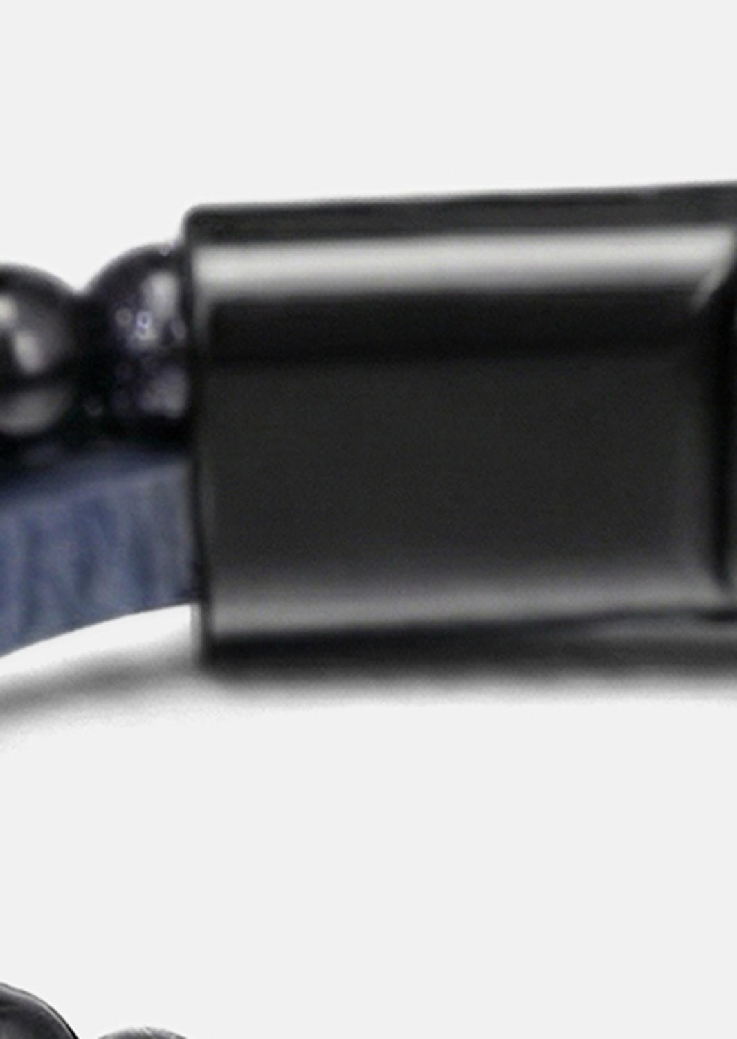 Pulsera de cuero Cobalt Stride