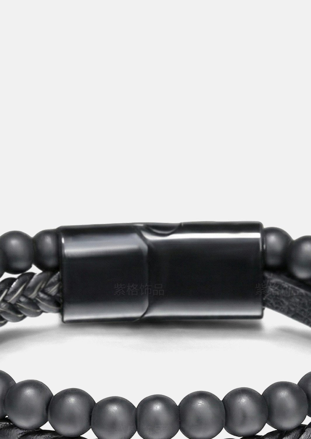 Pulsera de cuero Raven Forge