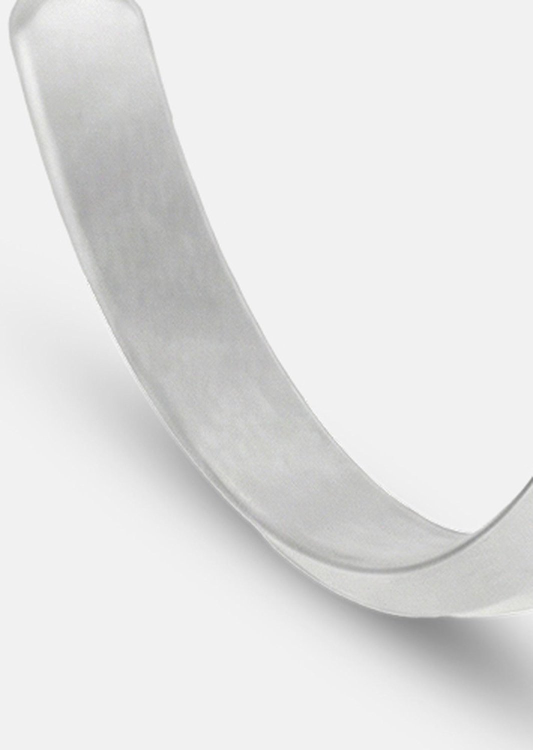 Pulsera Zoren Form - Chapada en plata