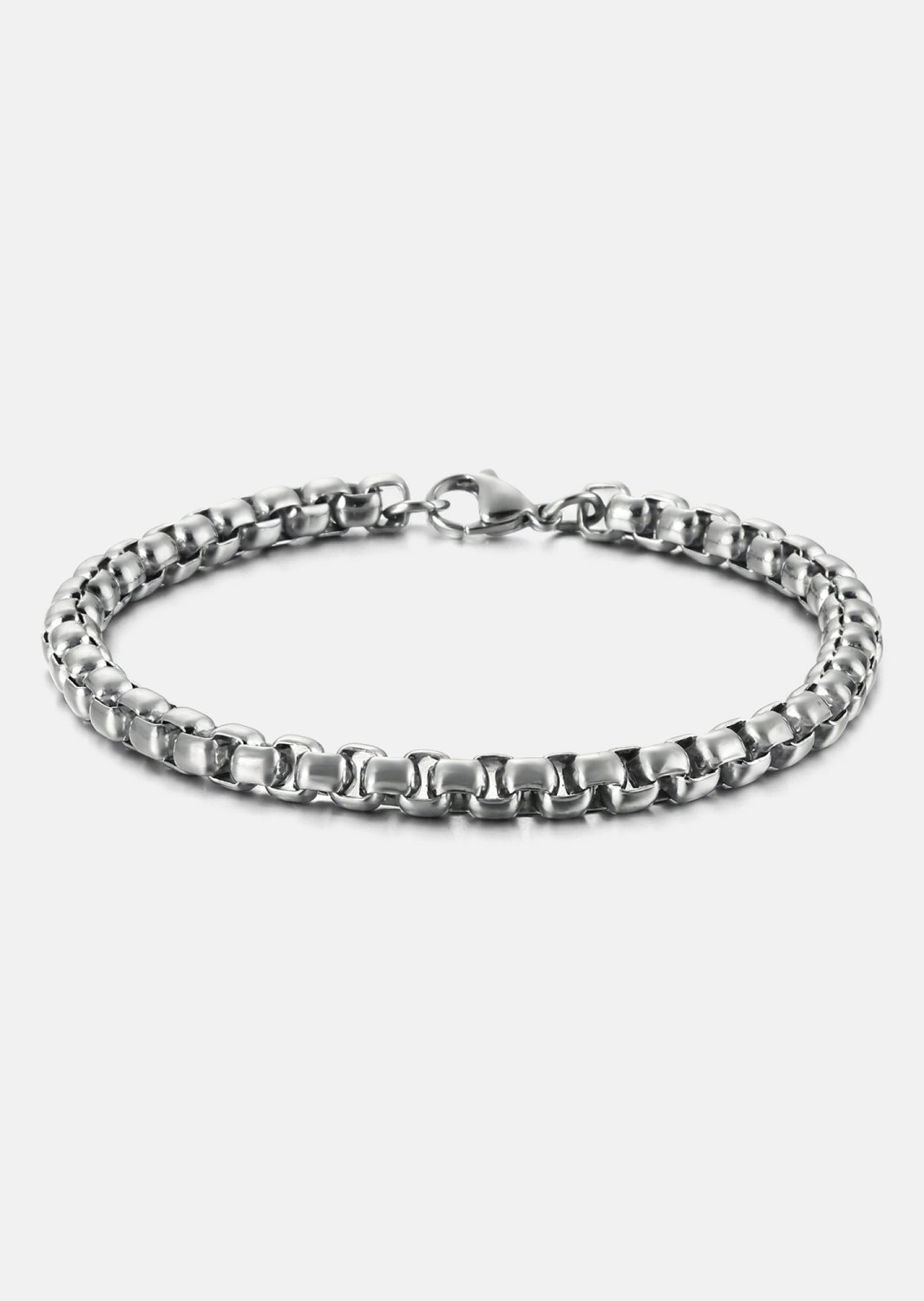 Pulsera Titanic Bond - Chapada en plata