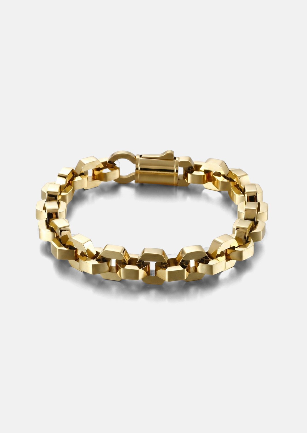 Pulsera Cynosure Rise - 18k Chapada en oro