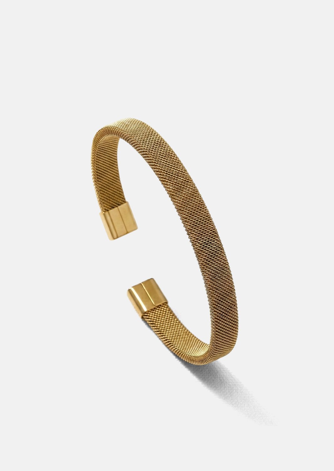 Pulsera Valor Mesh - 18k Chapada en oro