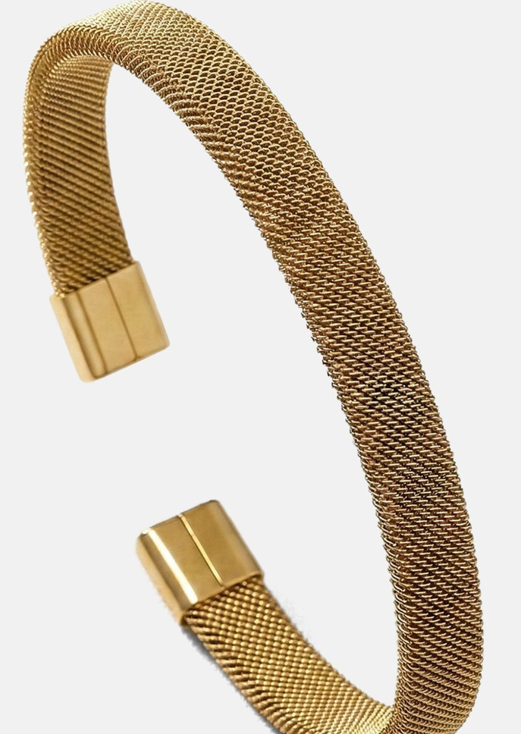 Pulsera Valor Mesh - 18k Chapada en oro
