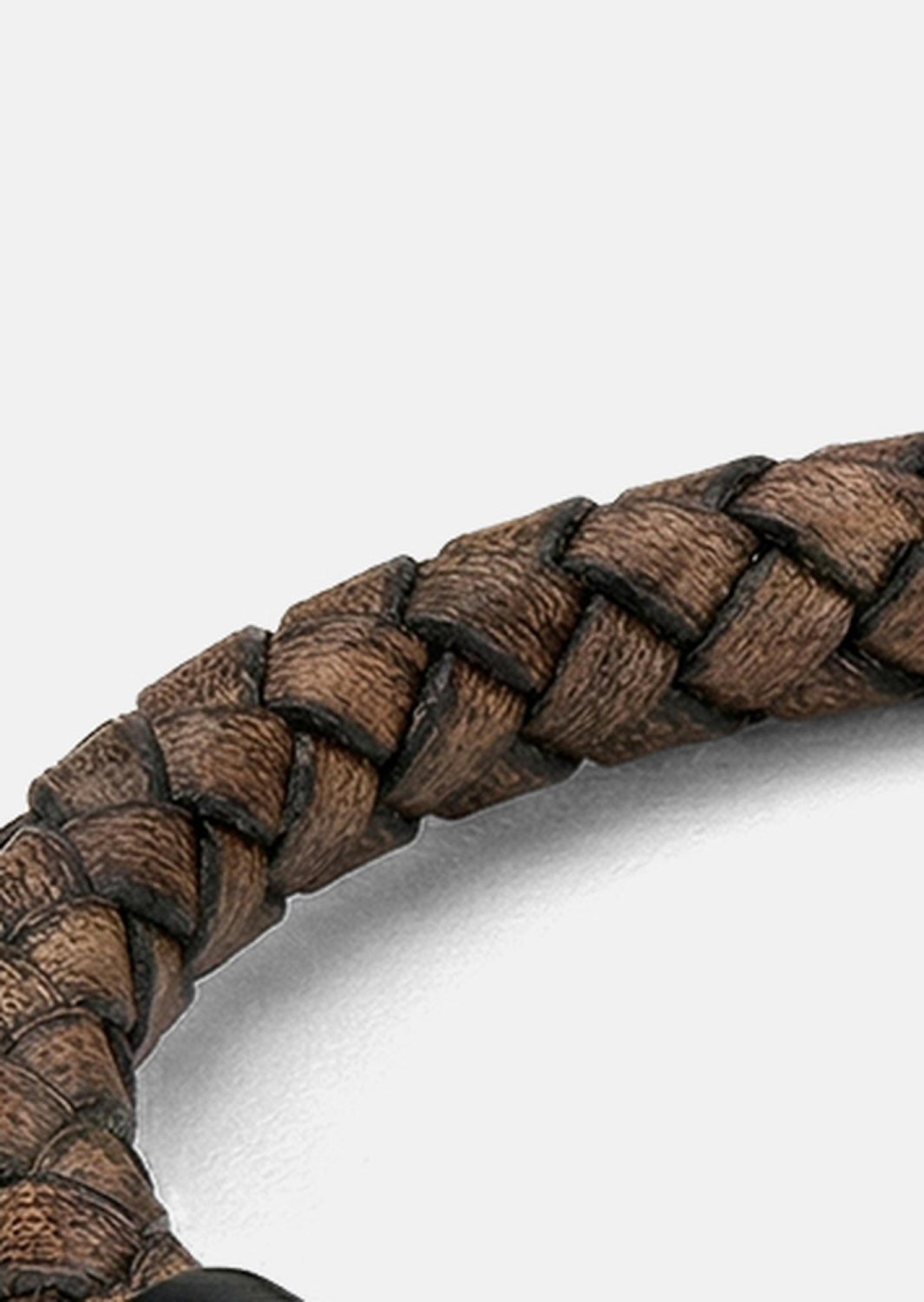 Pulsera de cuero Brawn Weave