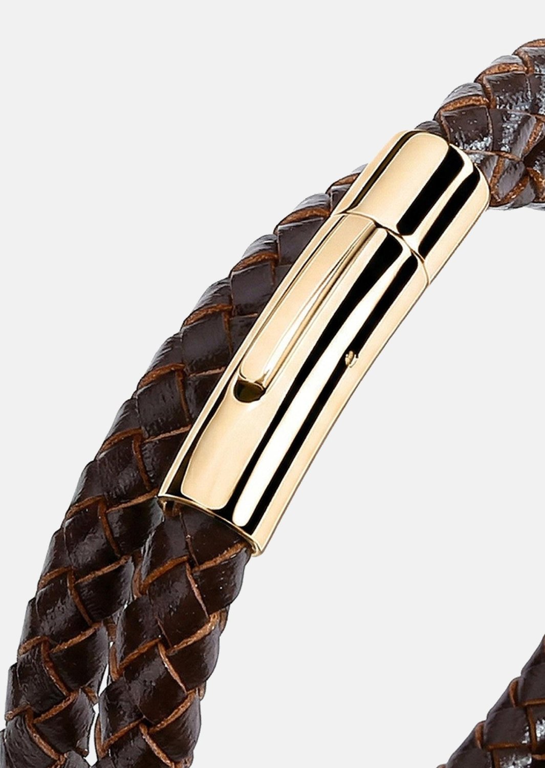 Pulsera de cuero Virtue Weave