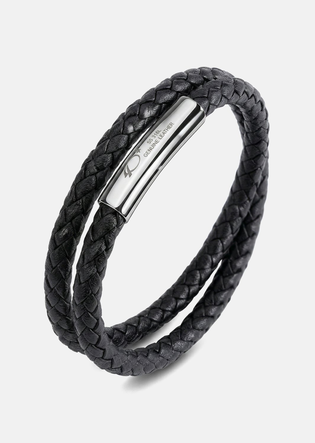 Pulsera de cuero Titan Thread