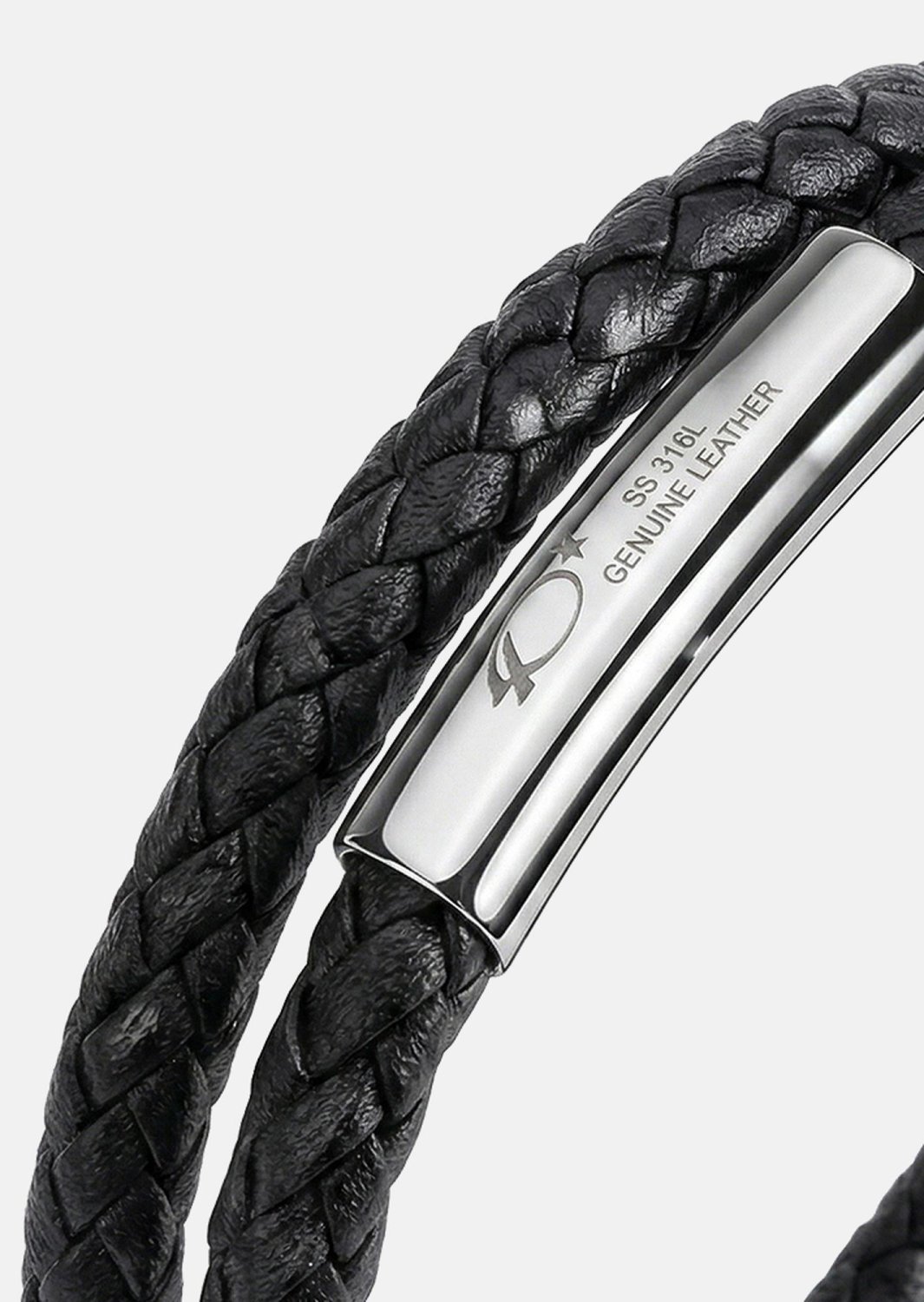 Pulsera de cuero Titan Thread