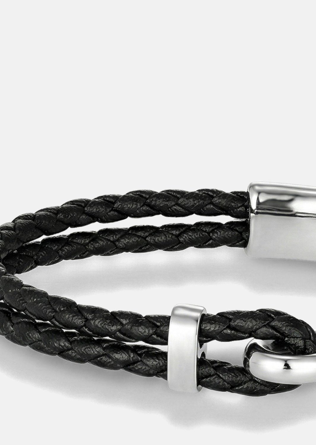 Pulsera de cuero Gravitas Link