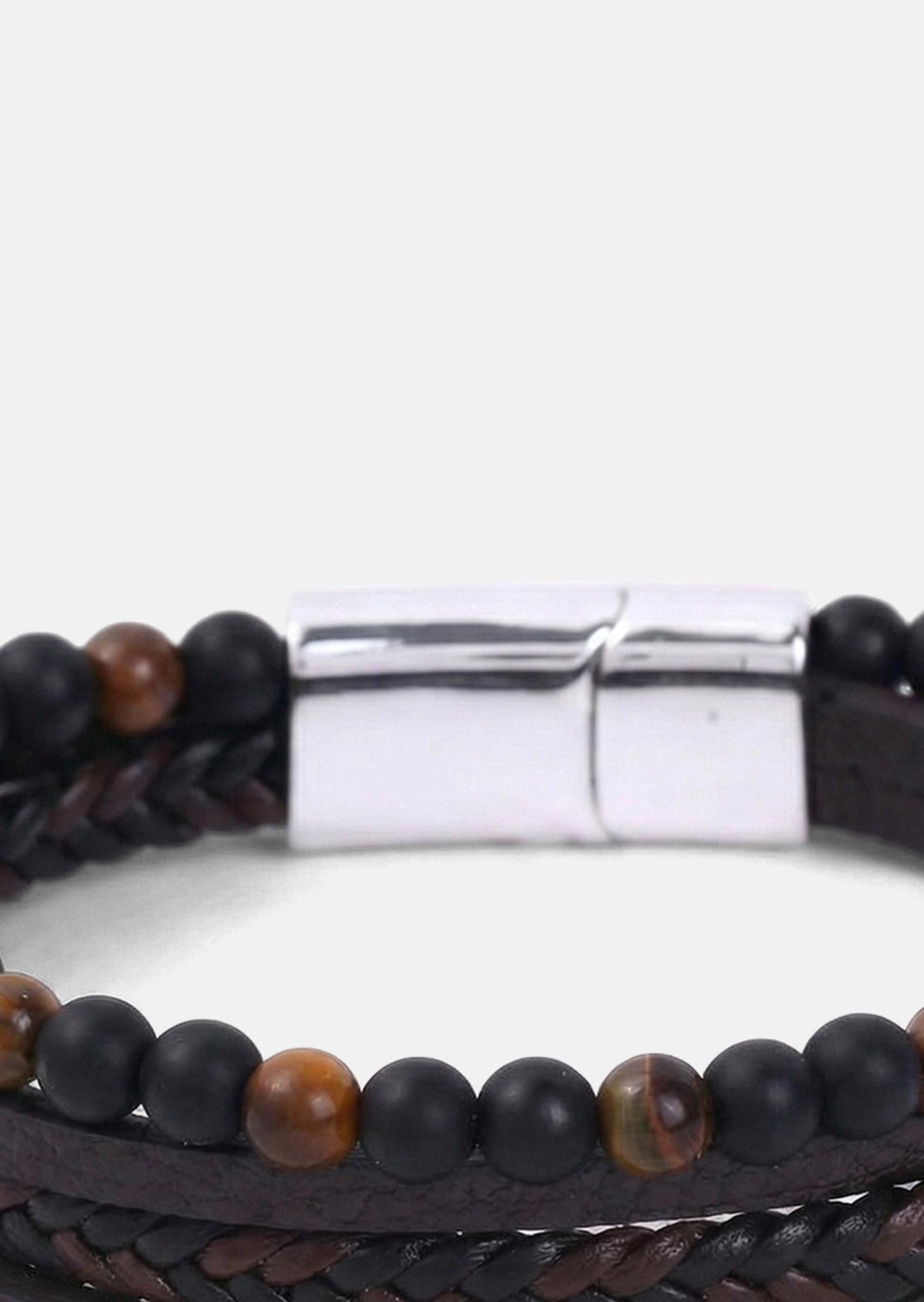 Pulsera de cuero Titan Crest