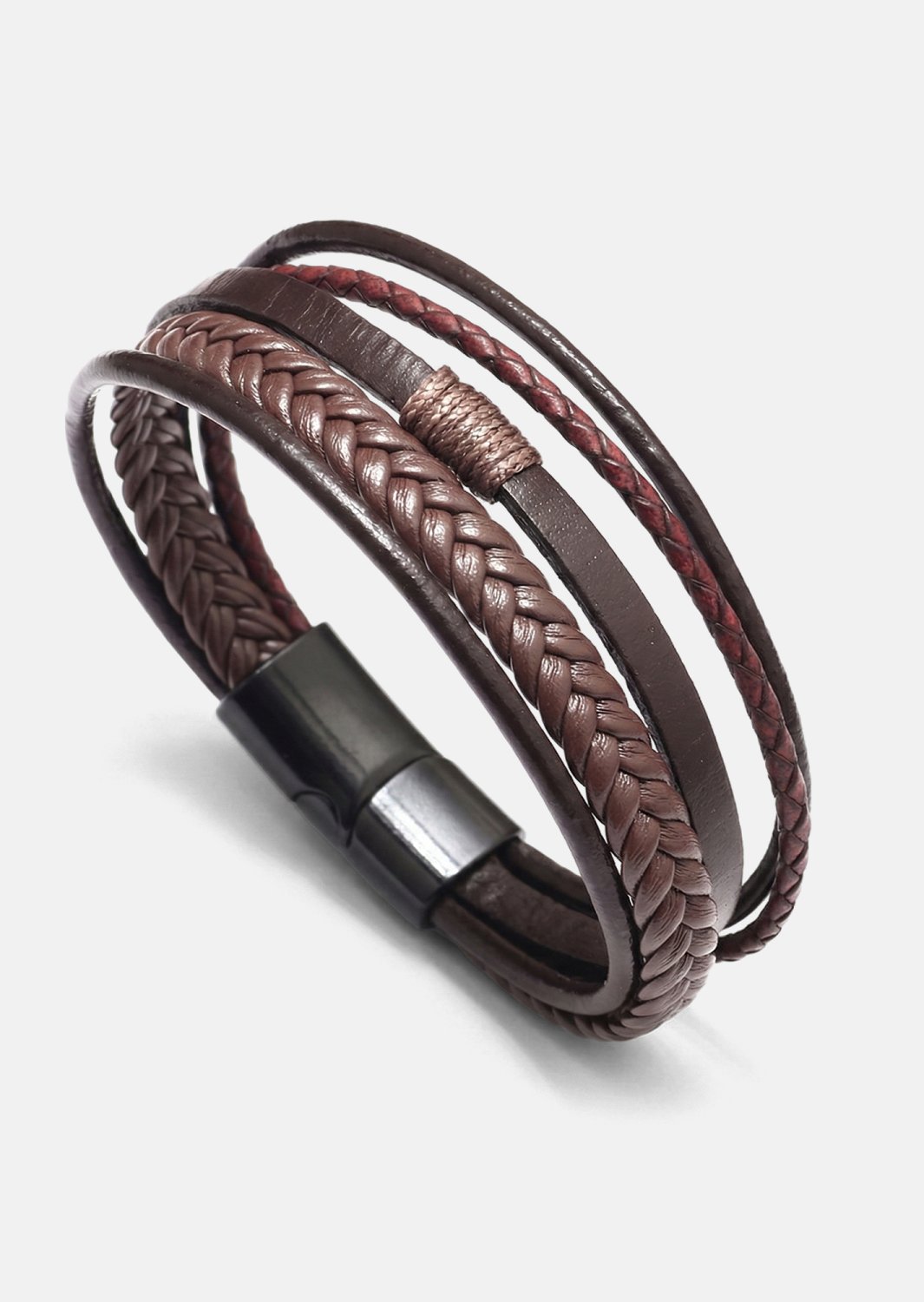 Pulsera de cuero Valor Ridge