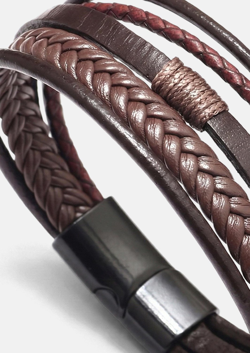 Pulsera de cuero Valor Ridge