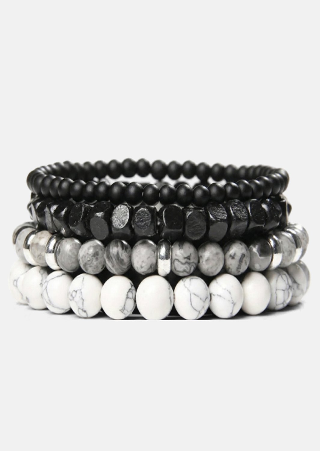 Pulsera de cuentas Obsidian Nexus