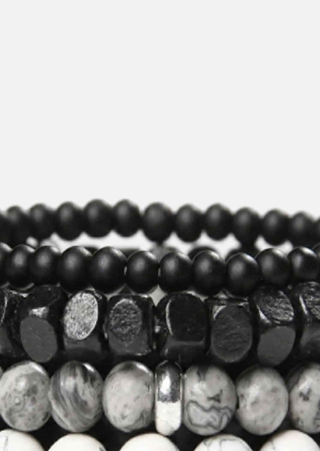 Pulsera de cuentas Obsidian Nexus