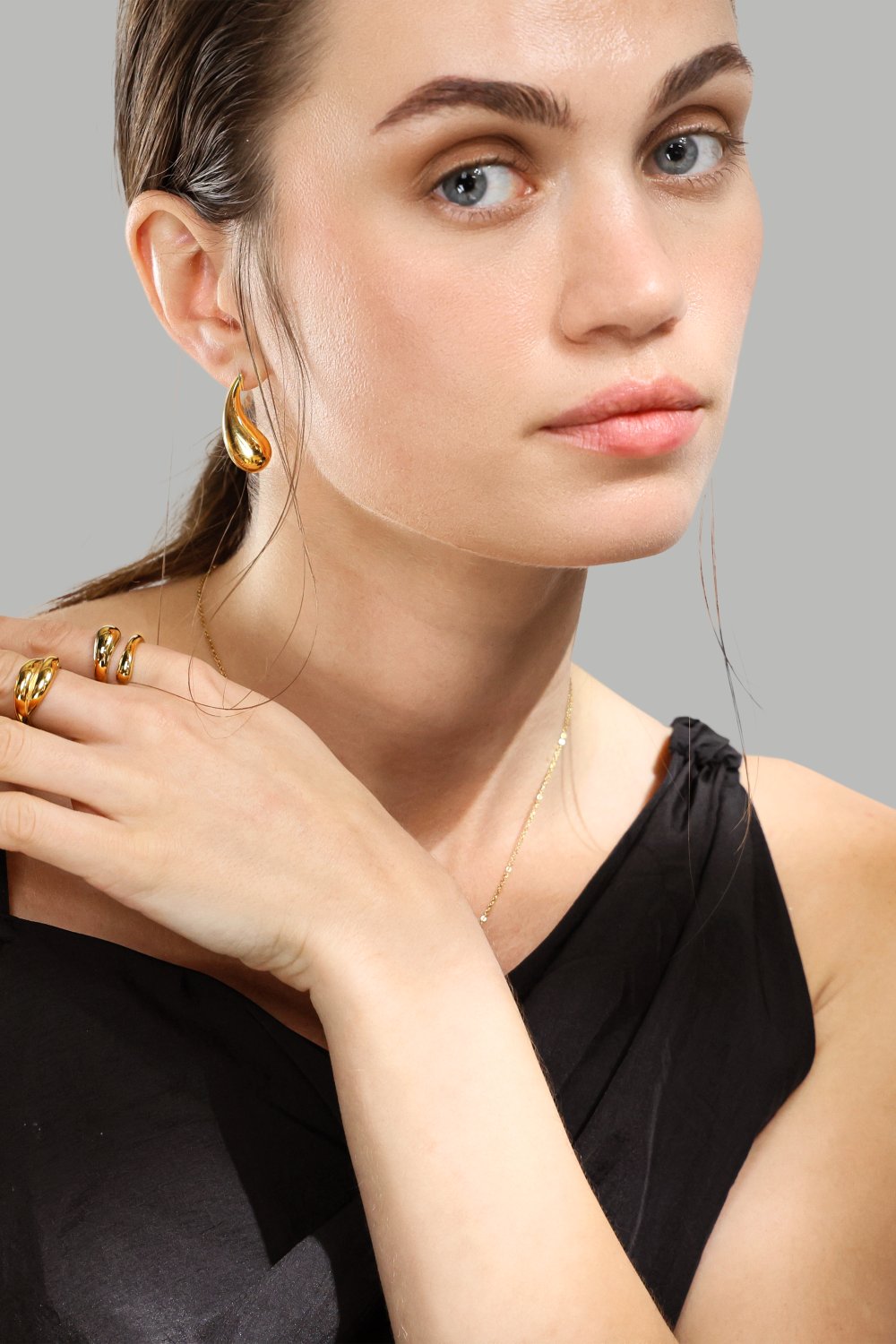 Anillo - 18K Chapado en oro