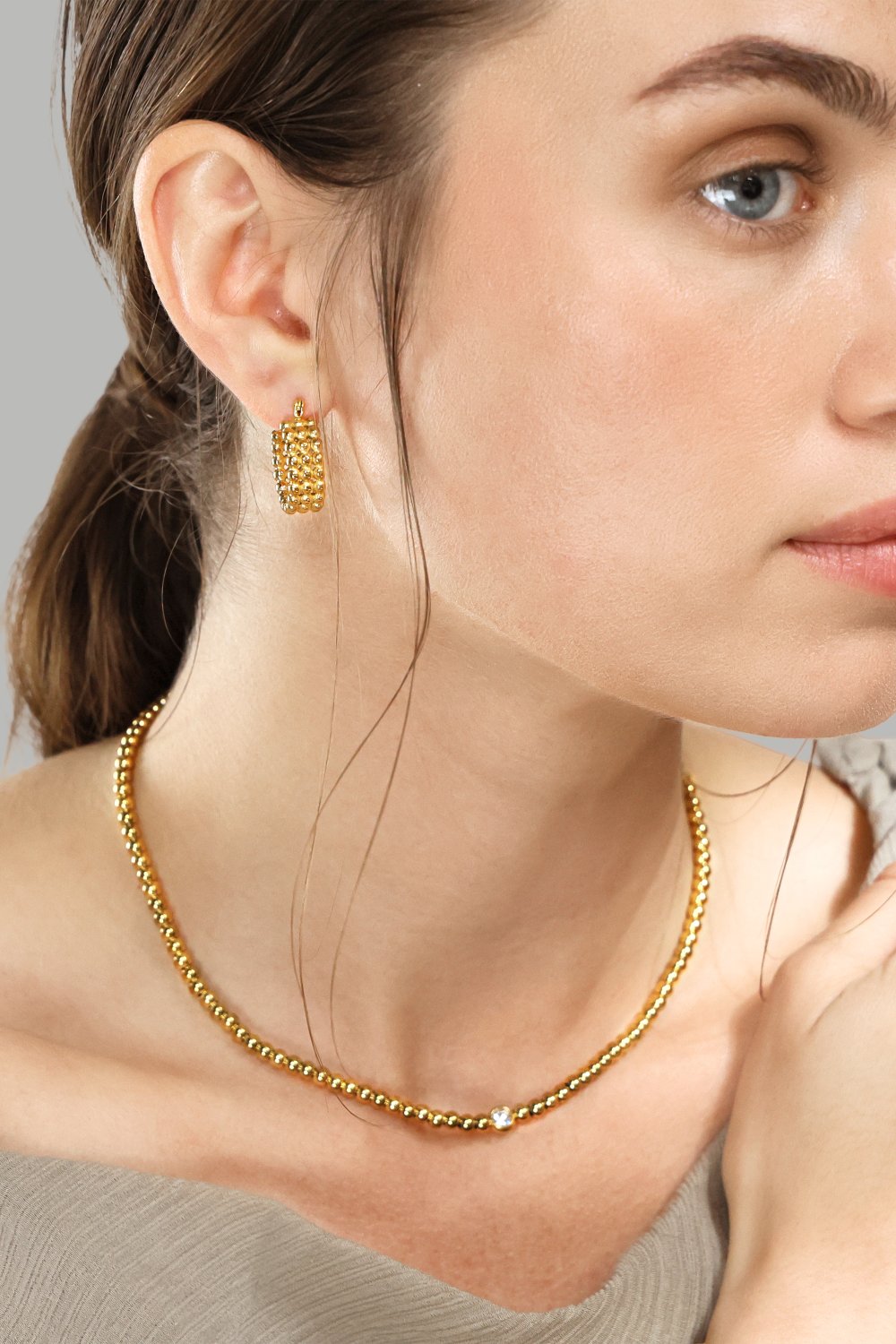 Pulsera Lumi - 18k Chapada en oro