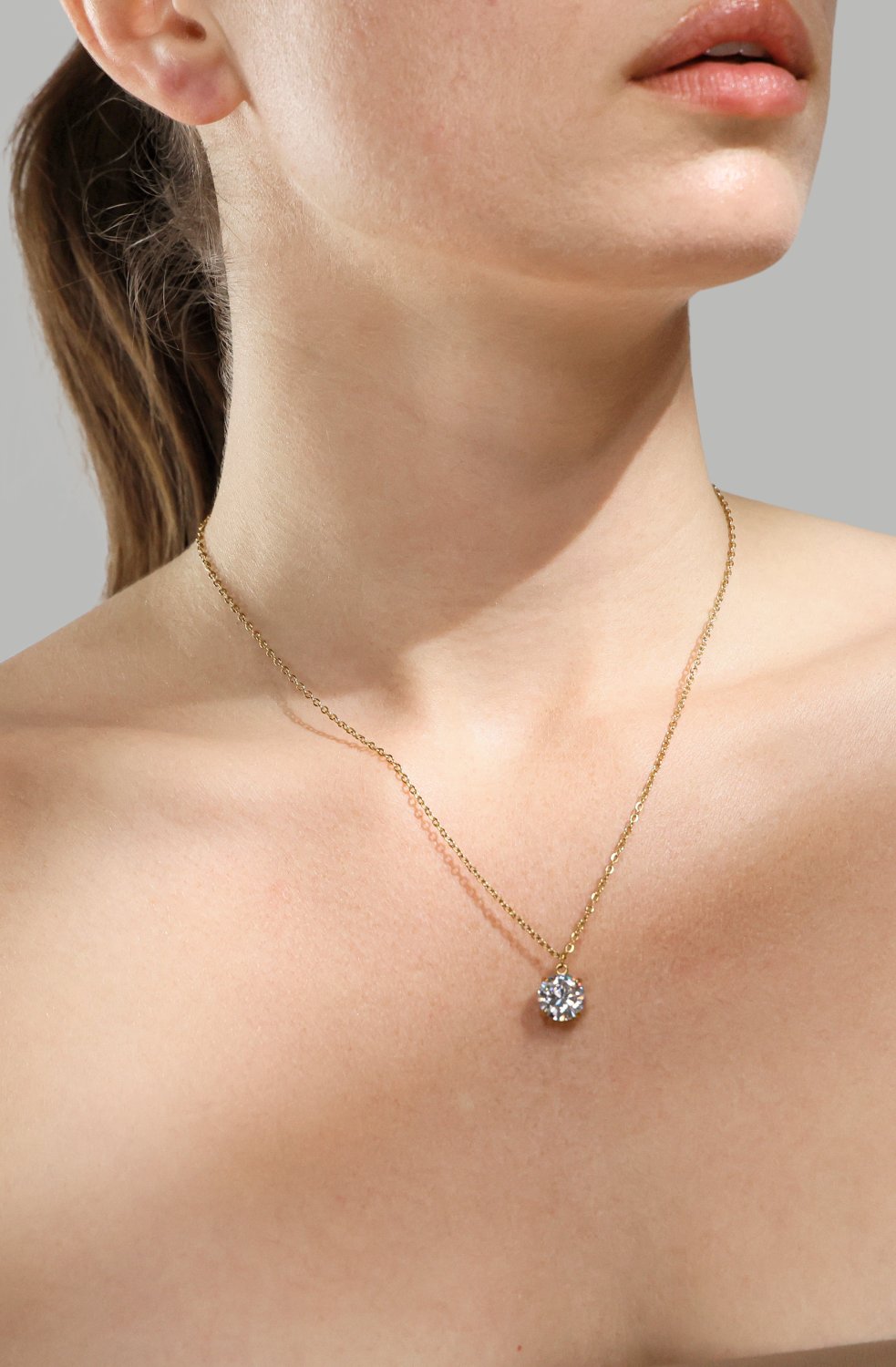 Collar Solara - 18k Chapado en oro
