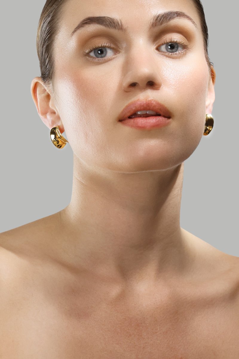 Pendientes Aurora – 18k Chapados en oro