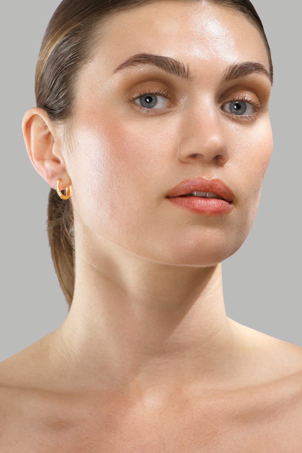 Pendientes Golden Spark – 18k Chapados en oro