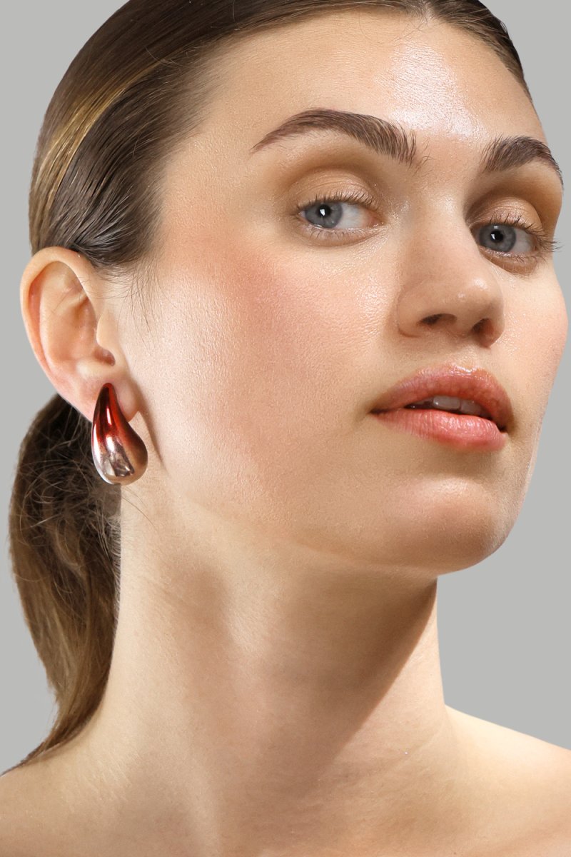 Pendientes Verdé Glow – Chapados en plata