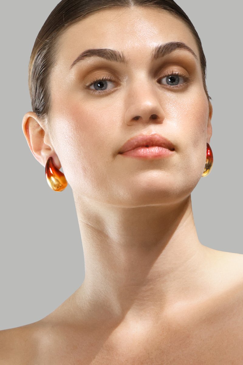 Pendientes Verdé Glow – 18k Chapados en oro