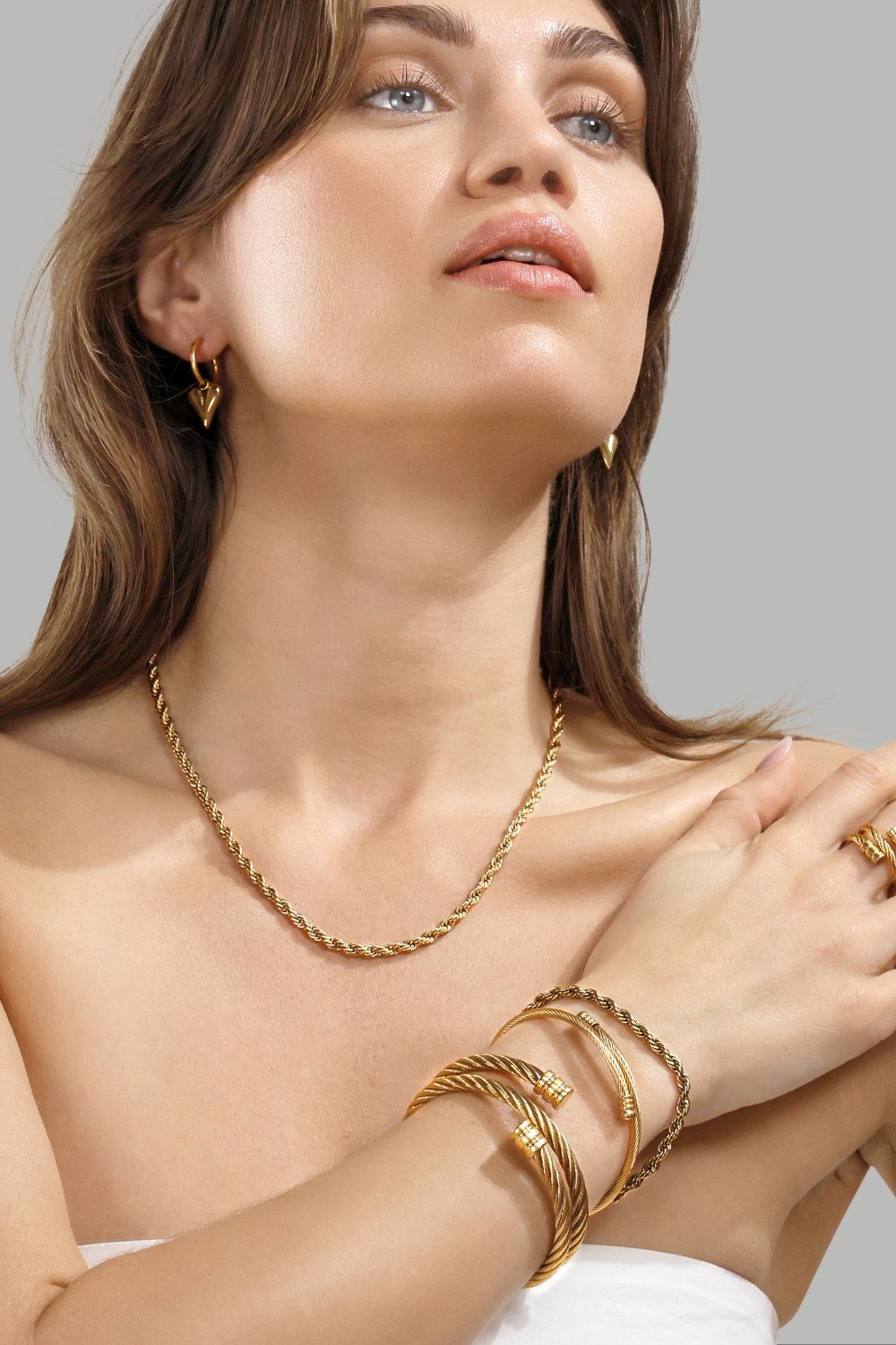 Anillo Volt – 18k Chapado en oro