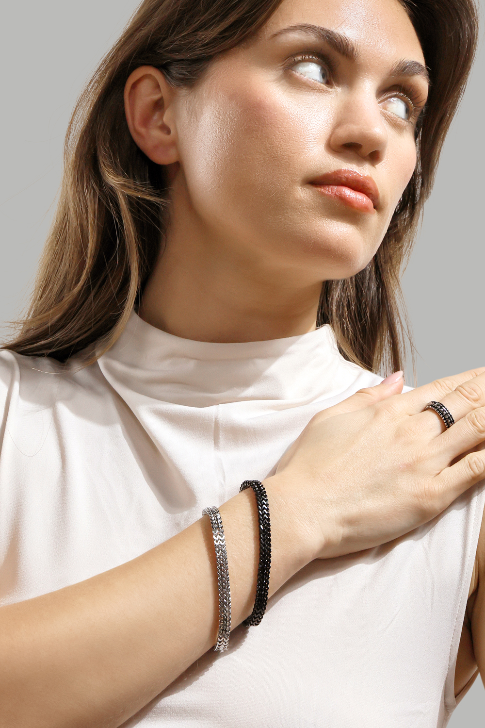 Pulsera Flyer - Cromada