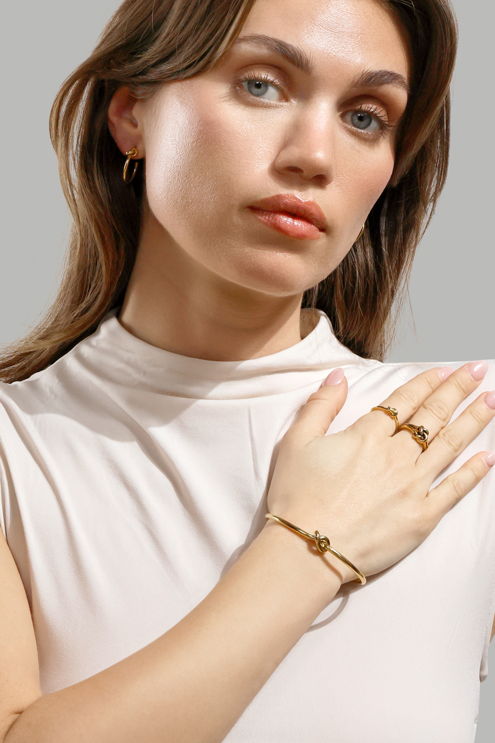 Anillo Eternal - 18k Chapado en oro