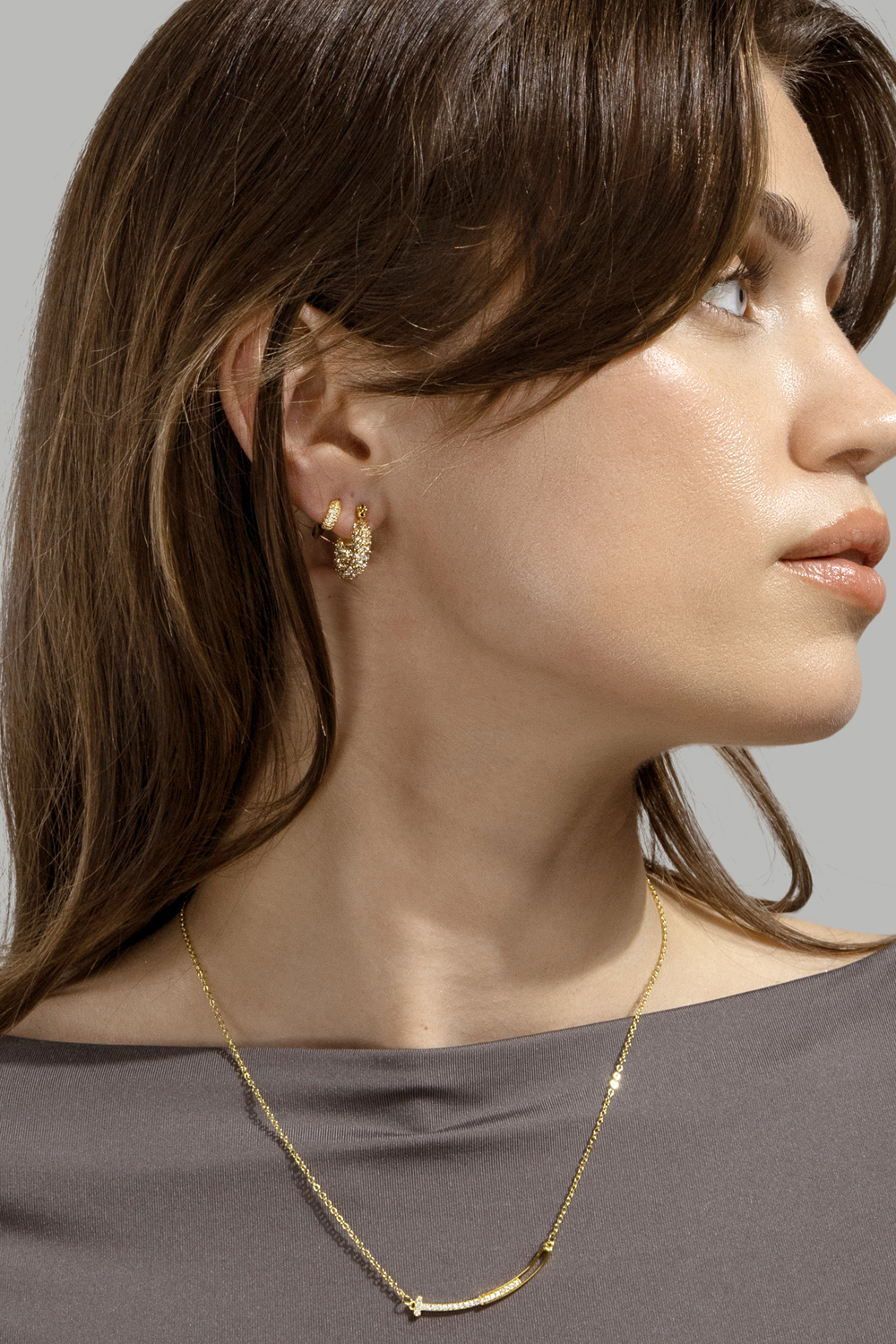 Collar Nova - 18k Chapado en oro