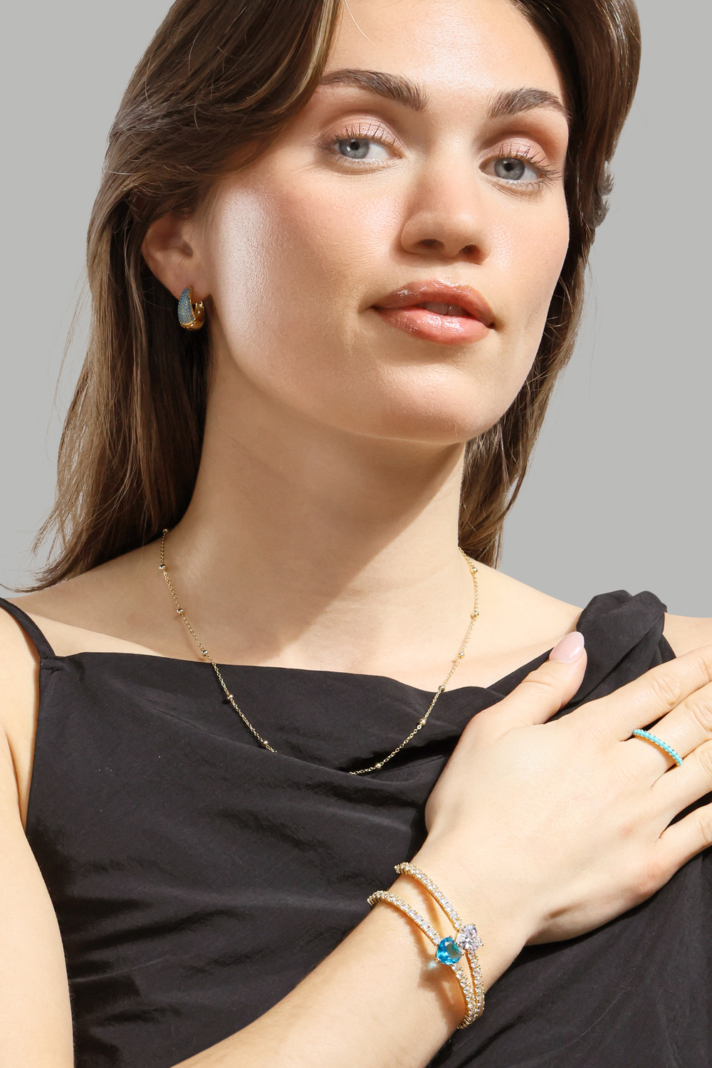 Collar Majestic - 18k Chapado en oro