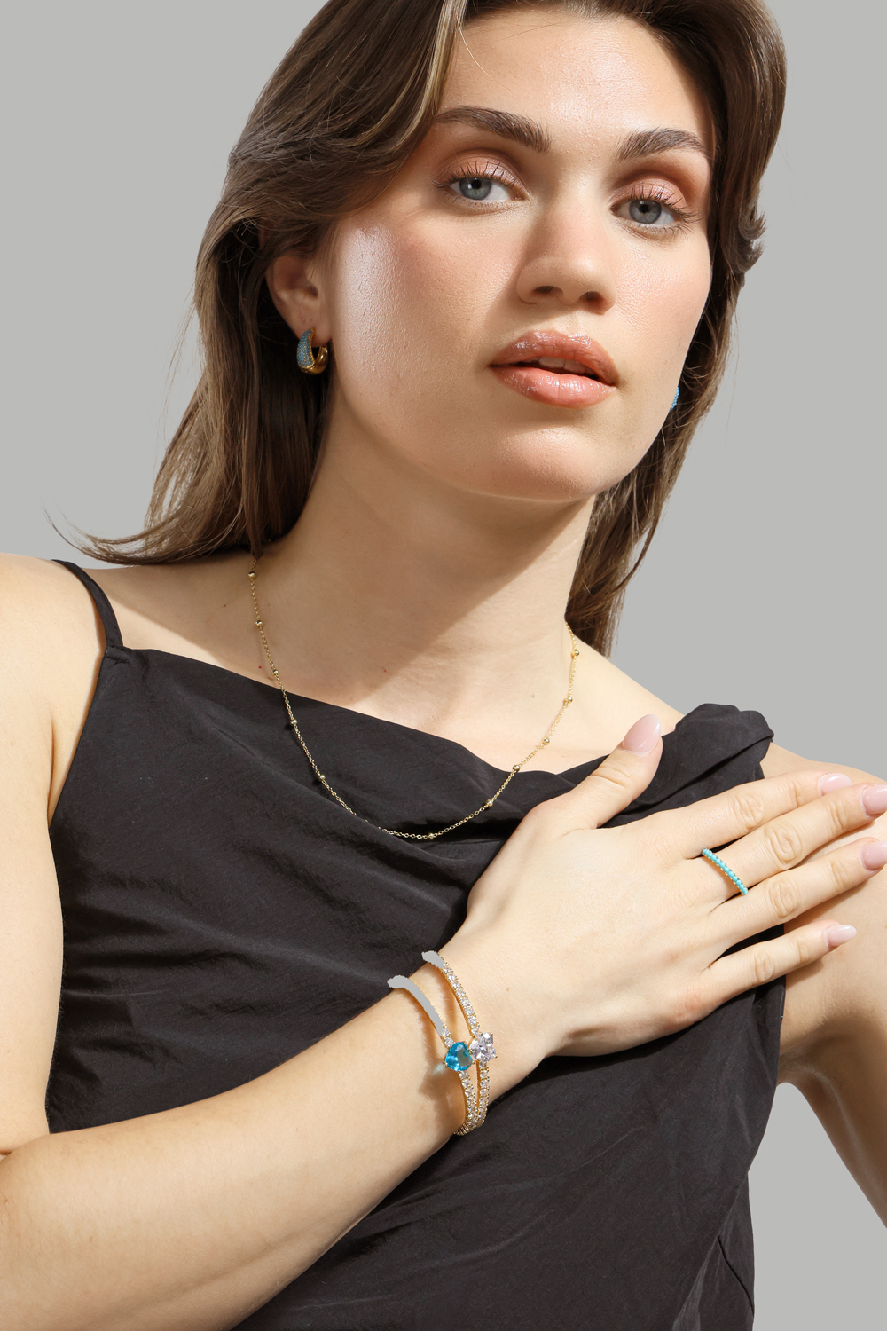 Collar Majestic - 18k Chapado en oro
