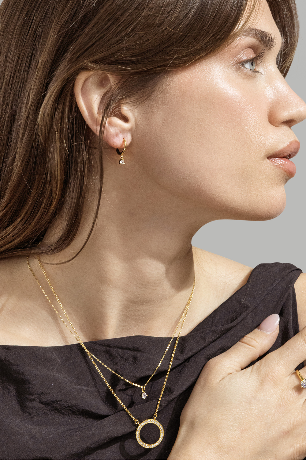 Collar Cirque Éclat - 18k Chapado en oro