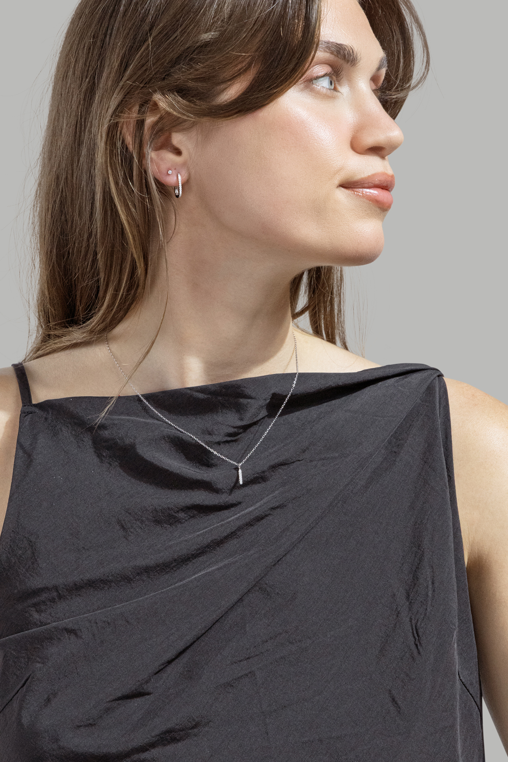 Collar Lumière - Chapado en plata