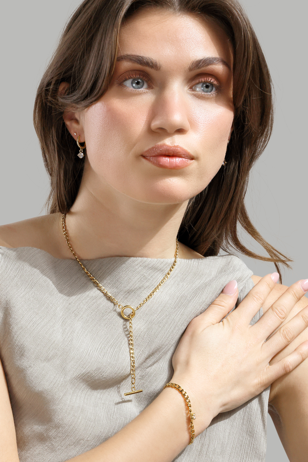 Collar Locka – Chapado en oro de 18k