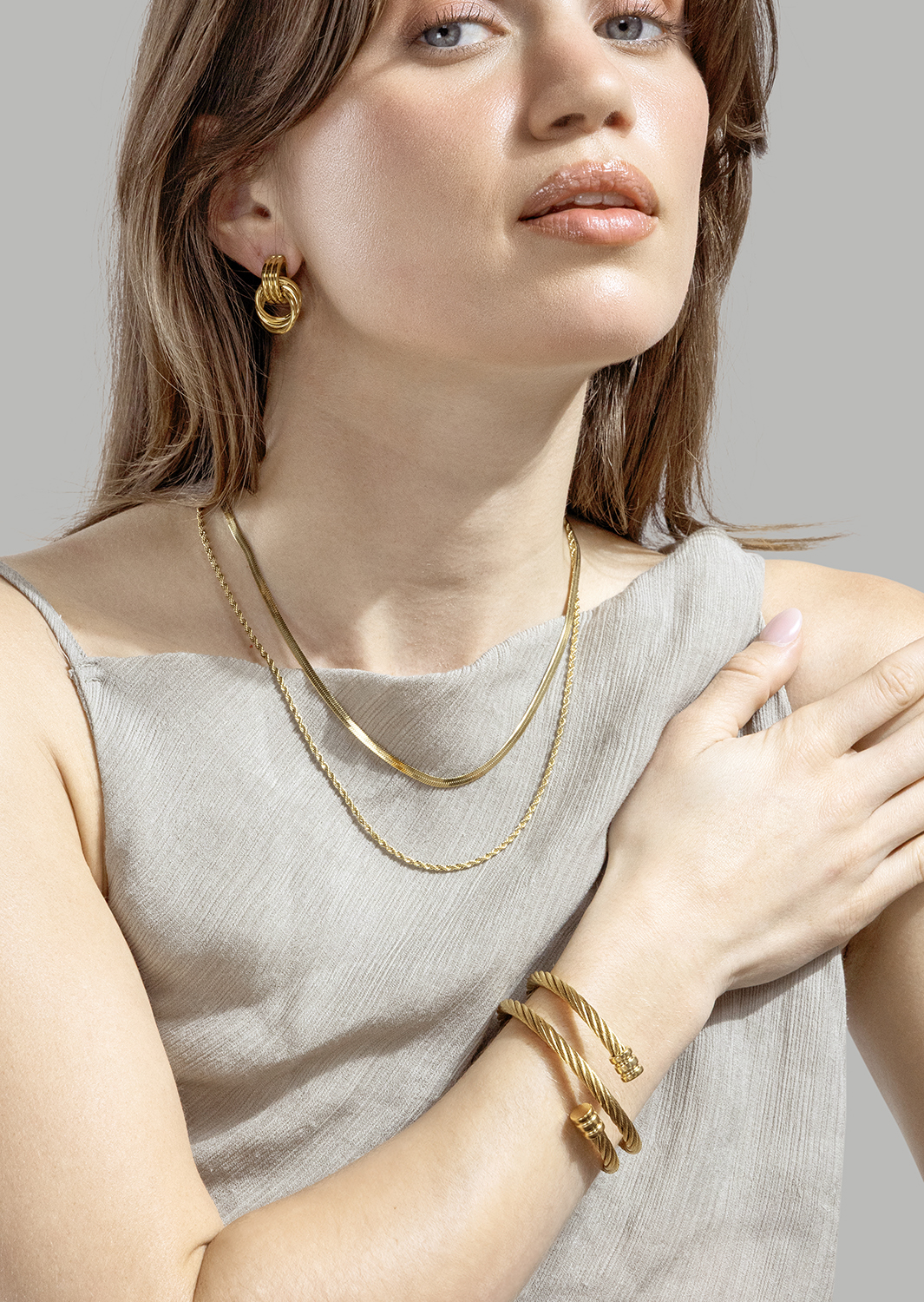 Verona Collar – 18k Chapado en oro