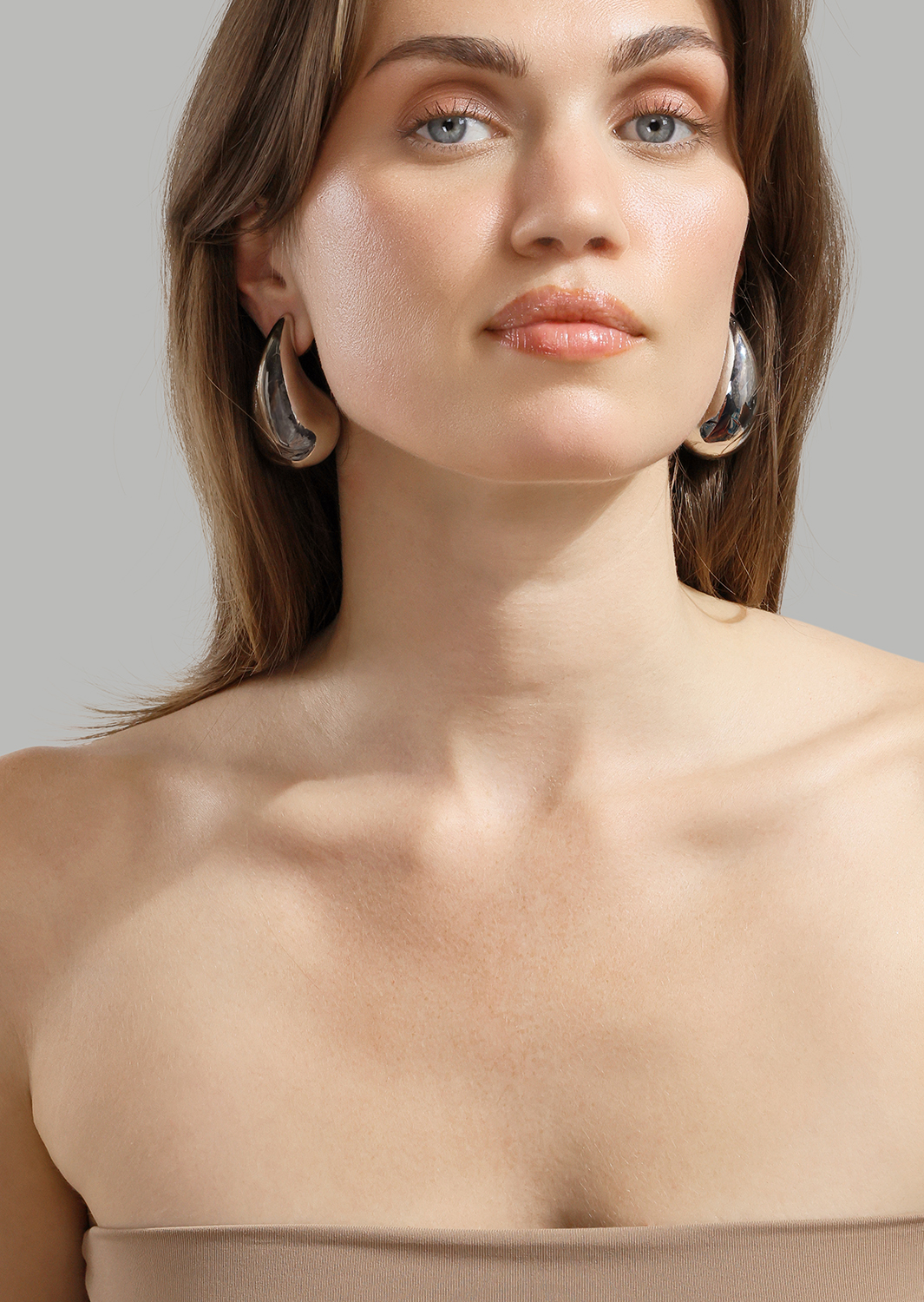 Pendiente Liquid Glow - Chapado en plata