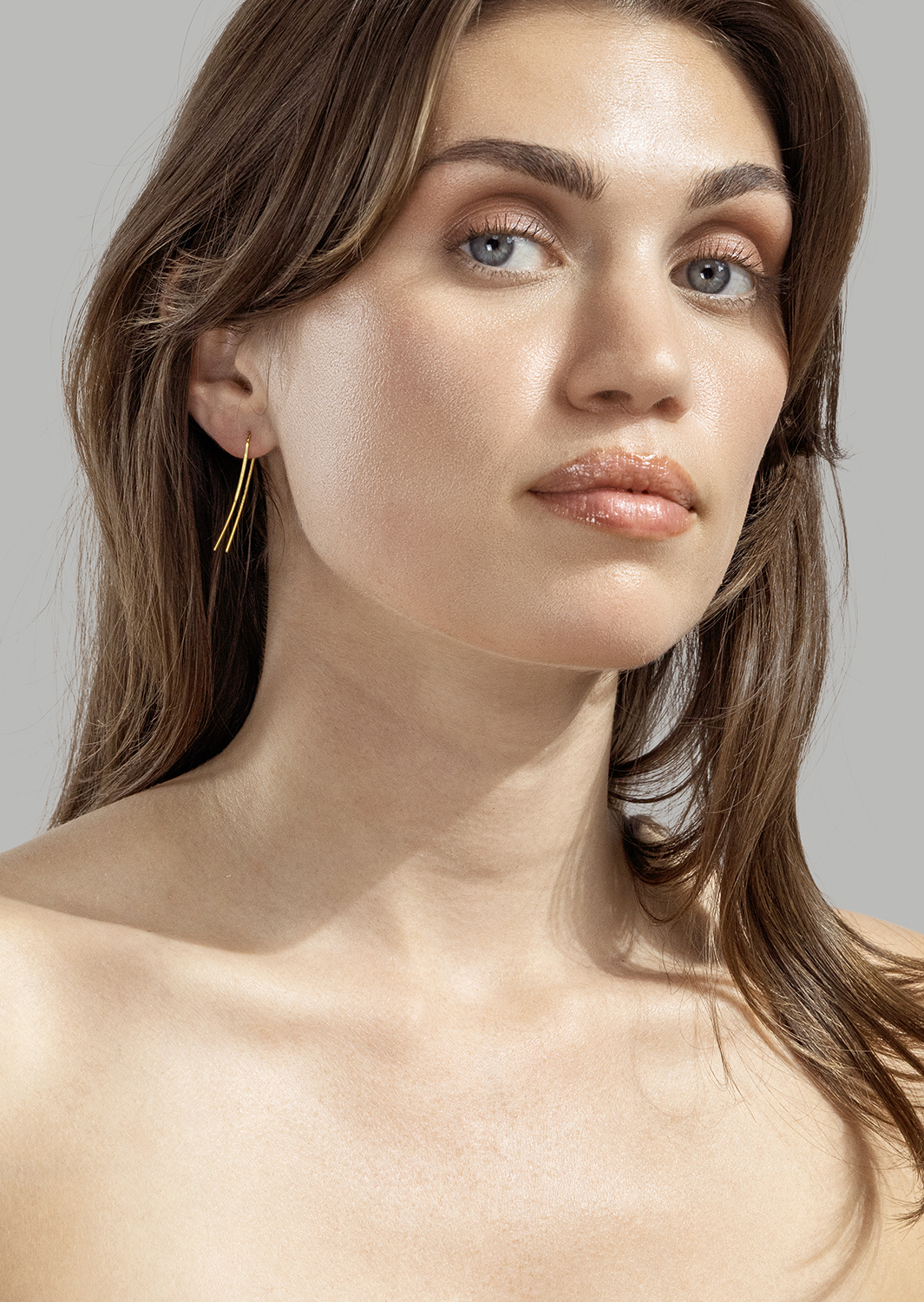 Pendiente Stella - 18k Chapado en oro