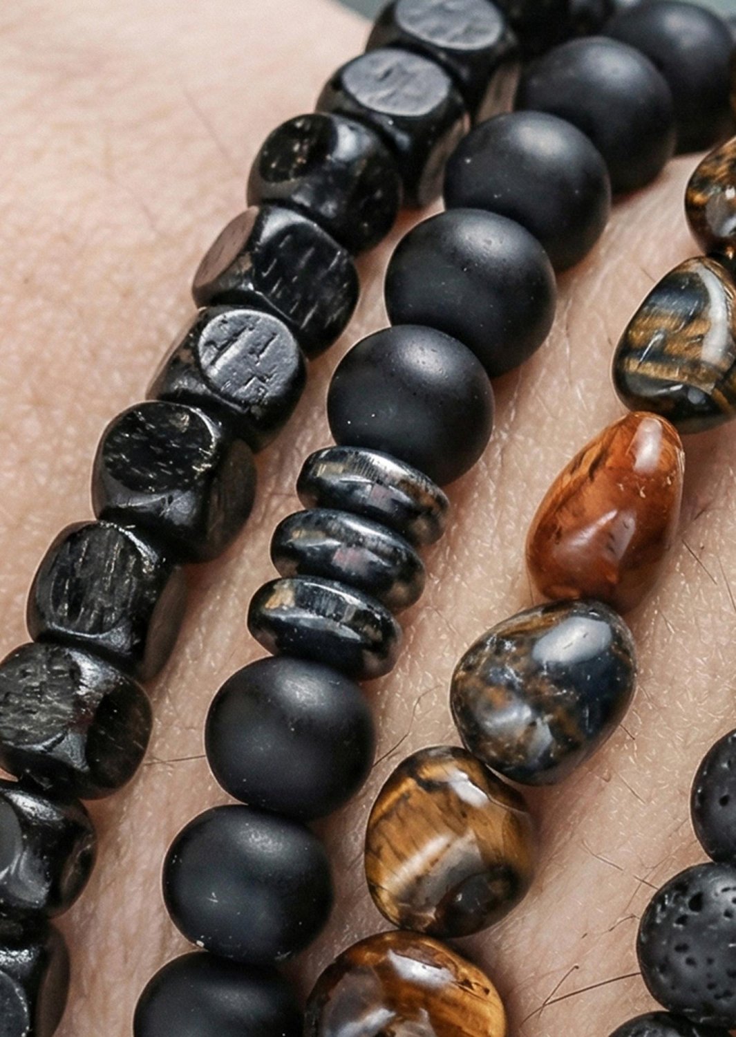 Pulsera de cuentas Granite Realm