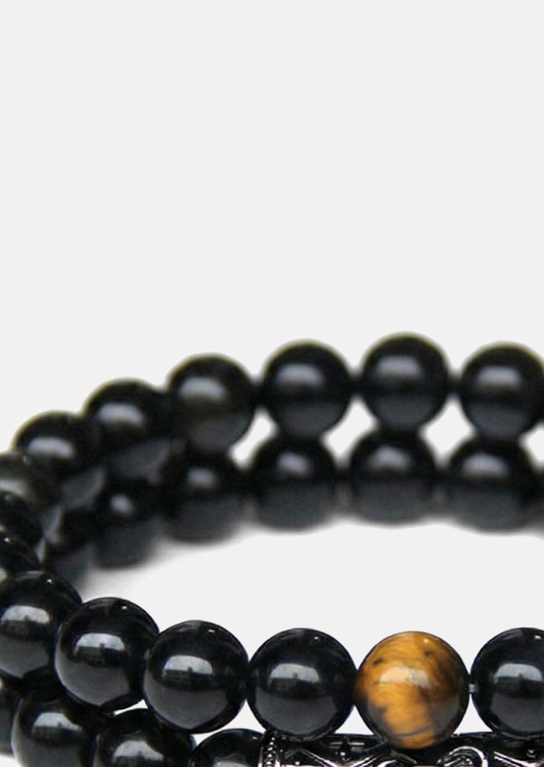 Pulsera de cuentas Onyx Valor