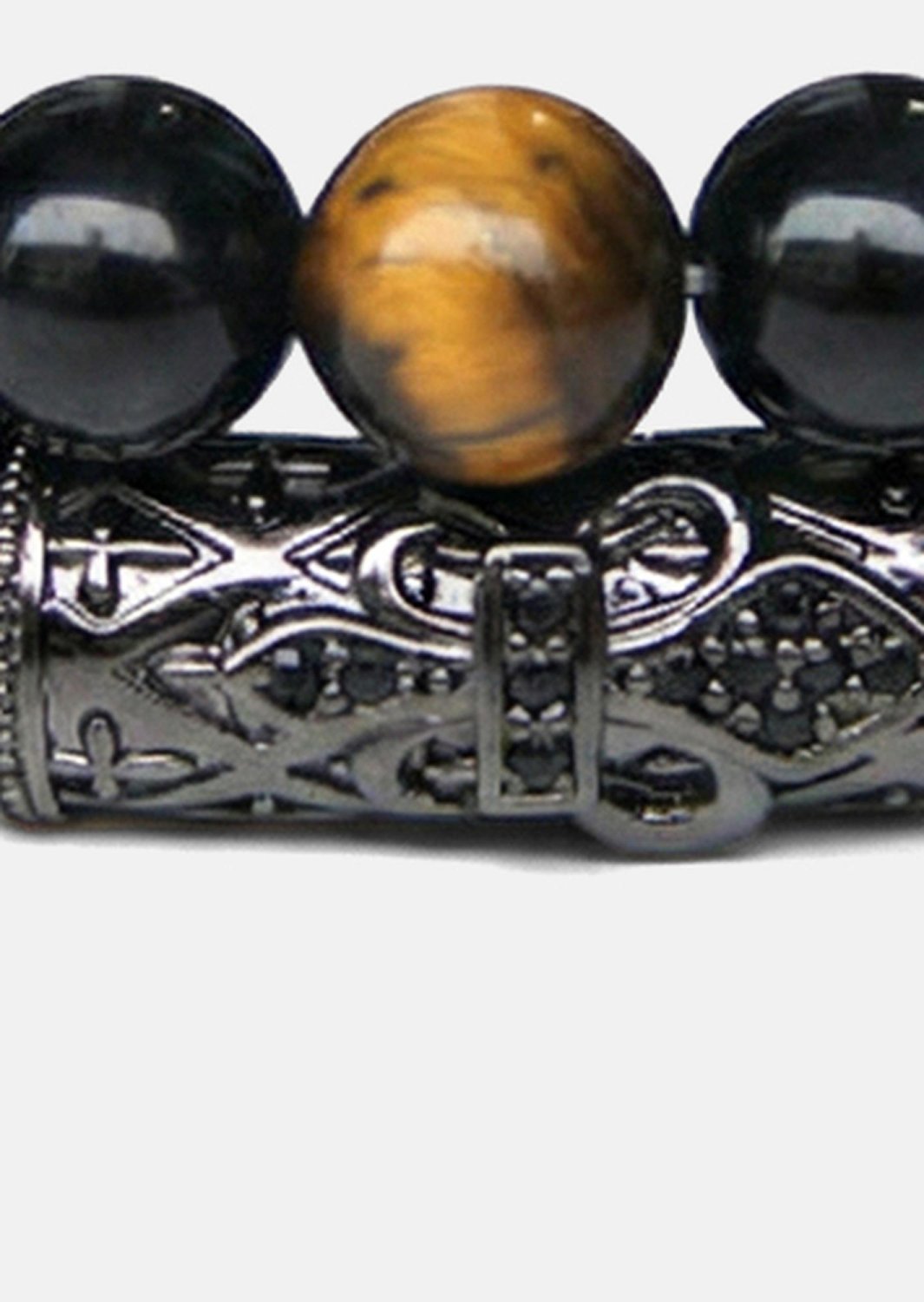 Pulsera de cuentas Onyx Valor