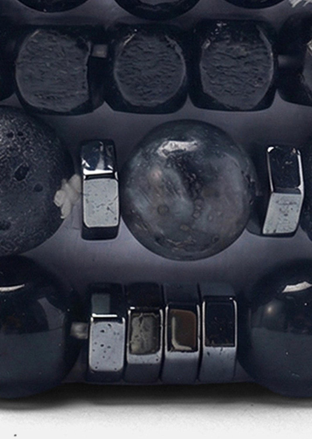 Pulsera de cuentas Obsidian Edge