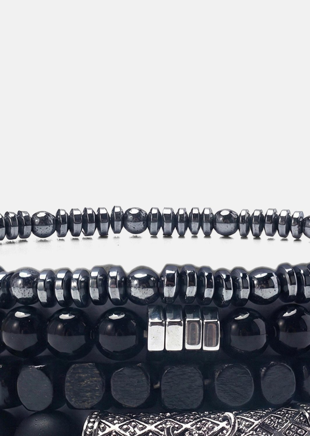 Pulsera de cuentas Obsidian Trail