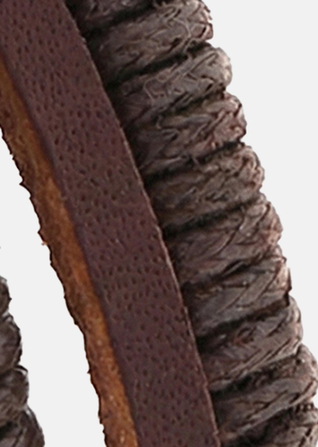Pulsera de cuero Echelon Weave