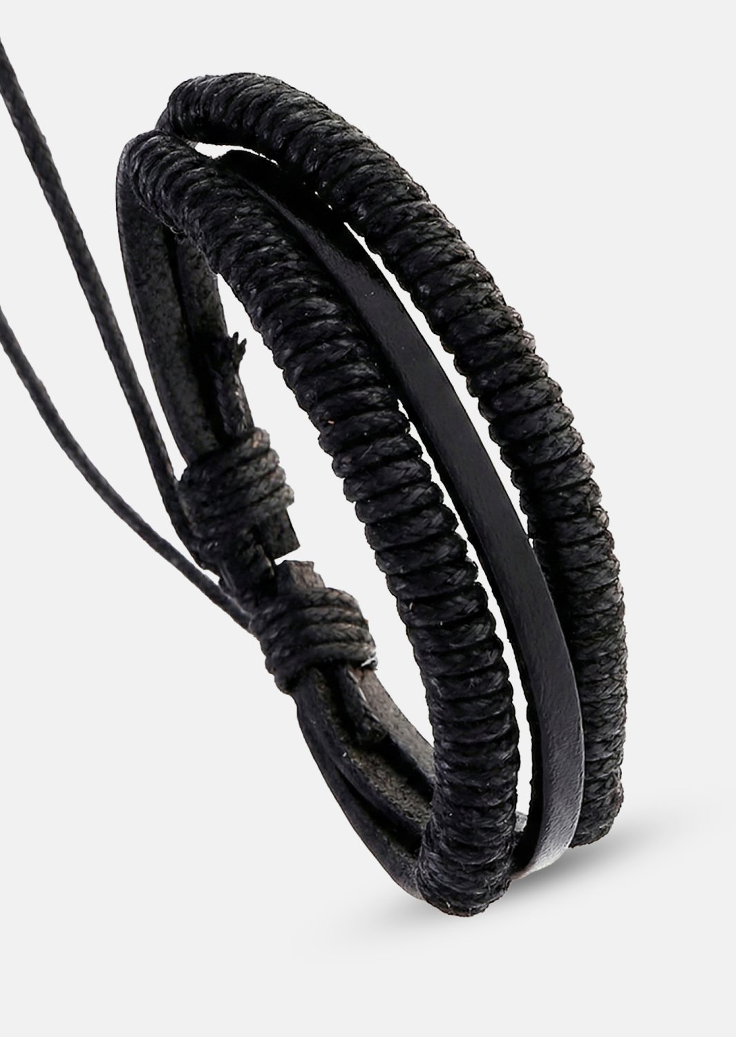 Pulsera de cuero Stealth Aura