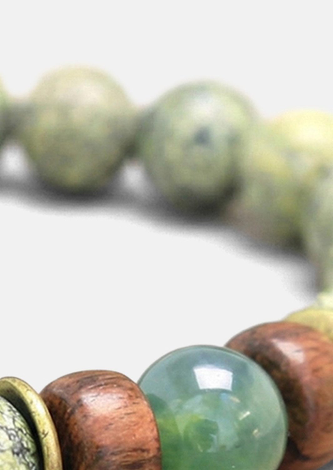 Pulsera de cuentas Verdant Charm