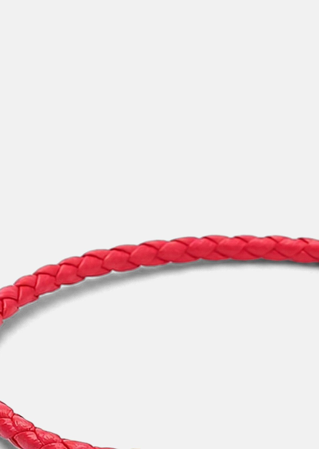 Pulsera de cuero Crimson Cadenza