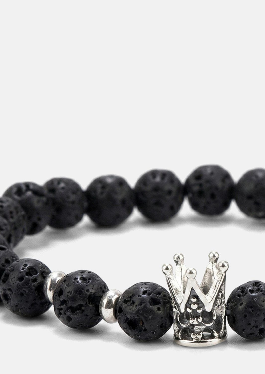 Pulsera de cuentas Lava Crown