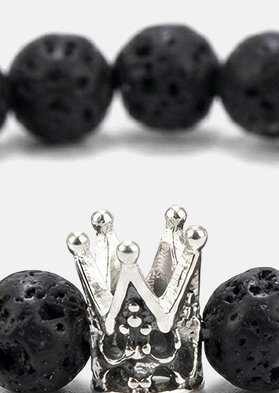 Pulsera de cuentas Lava Crown